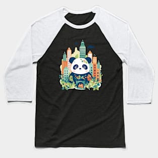 Giant Panda Animal Beauty Nature Wildlife Discovery Baseball T-Shirt